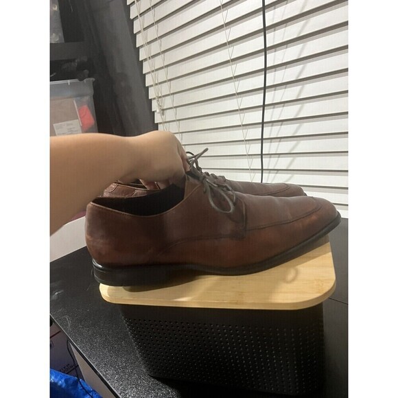 Cole Haan Brown Leather Derby Air Ruber Sole Dress Shoes Mens Sz 9 main image 8